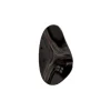 Amalia Hook - Black chrome Oblong Small