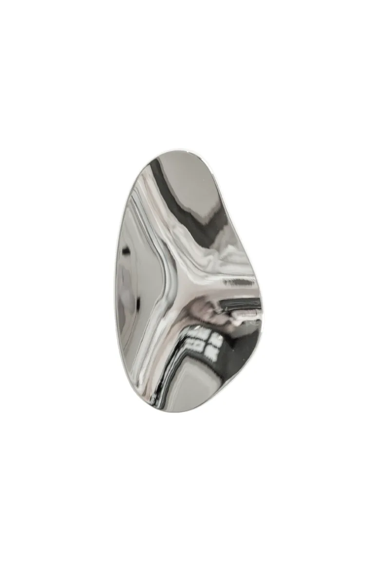 Amalia Hook - Chrome Oblong Large