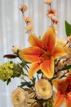 Artificial Flowers - Amber Lily large