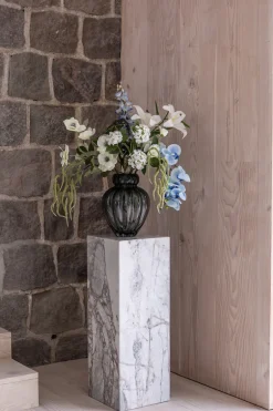 Artificial Flowers - Blue Orchid (9 heads)