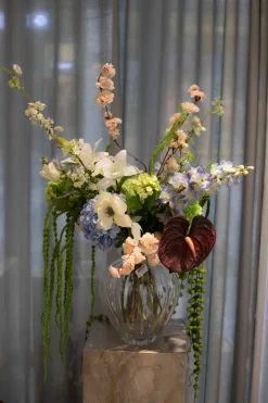 Artificial Flowers - Green Hanging branch no. 1