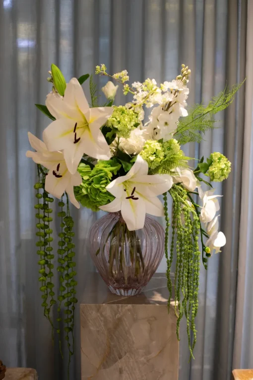 Artificial Flowers - Green Hanging branch no. 1