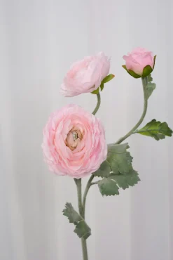 Artificial Flowers - Light rose Ranunculus