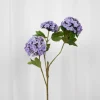 Artificial Flowers - Purple Hydrangea branch