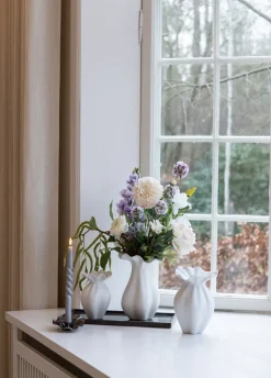 Artificial Flowers - Purple Scabiosa Seed Pod (multible heads)