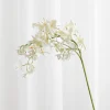 Artificial Flowers - White Stem orchid