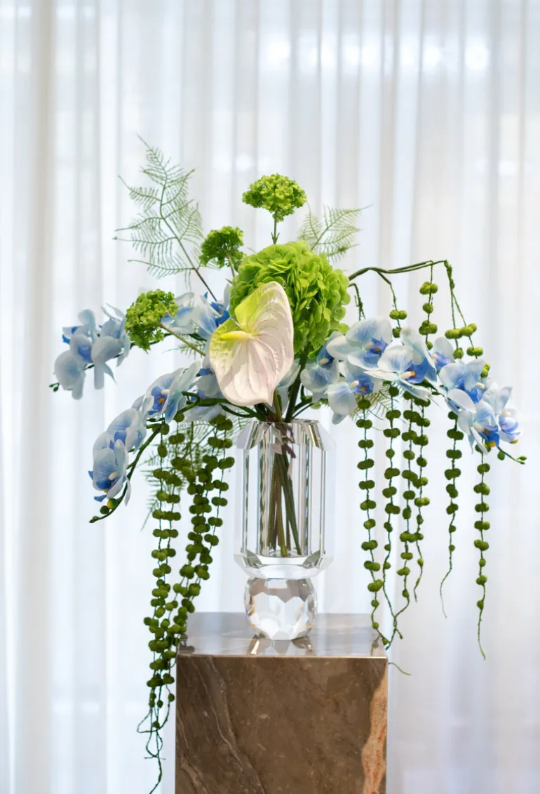 Artificial Flowers - White Anthurium