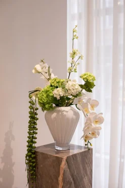 Artificial Flowers - White Fontanesia