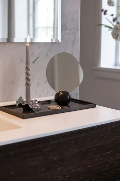 Asta Table Mirror - Lightning base