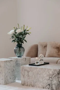 Audrey Vase - Petrol blue Large