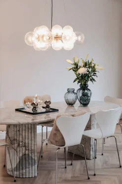 Audrey Vase - Petrol blue Medium