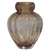 Audrey Vase - Smokey brown Large