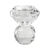 Cloud T-Light Candle Holder - Clear