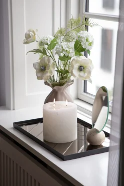 Connor triple-wick candle - White