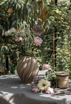 Flora Vase - Brown Large