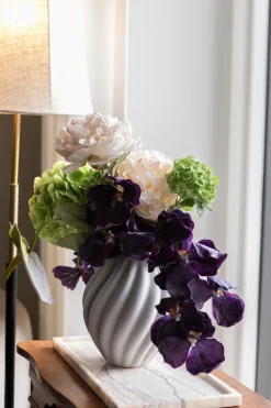 Flora Vase - Grey Small