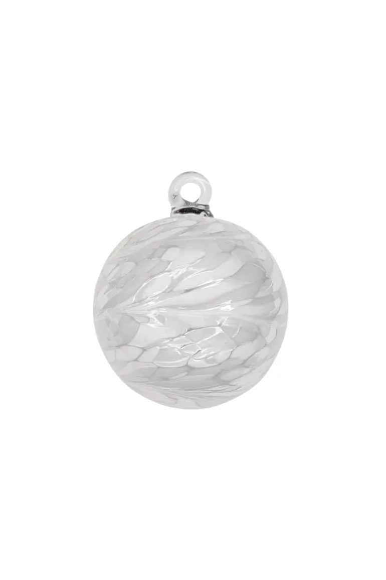 Glass Decoration - Snow Pearl