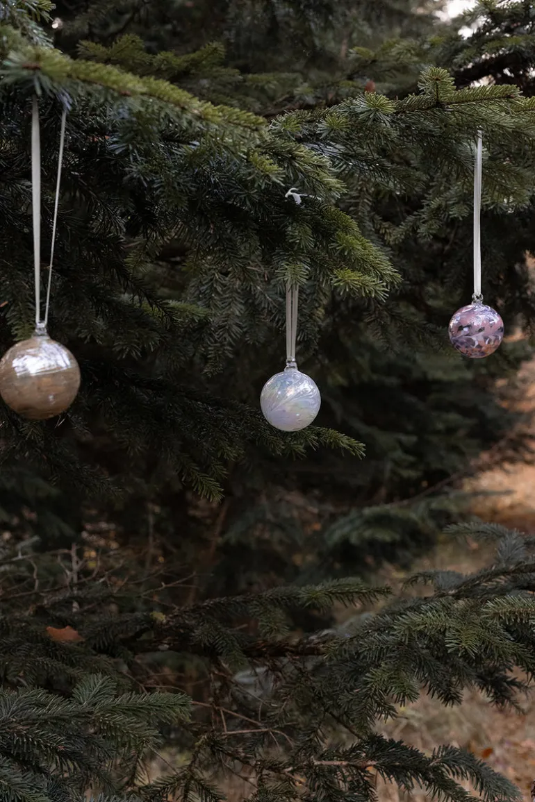 Glass Decoration - Snow Pearl