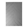 Herringbone Mirror - Grey Small