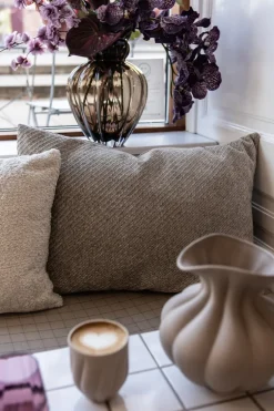 Herringbone Pillow - Cloudy Grey 50*70 cm