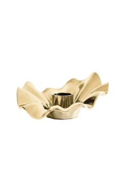 Lea Candle Holder - Golden