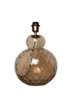 Lily Table Lamp - Brown Harlequin