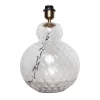 Lily Table Lamp - Clear Harlequin
