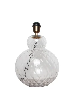 Lily Table Lamp - Clear Harlequin