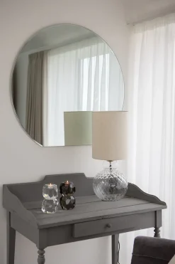 Lily Table Lamp - Clear Harlequin