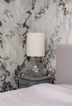 Lily Table Lamp - Clear Harlequin