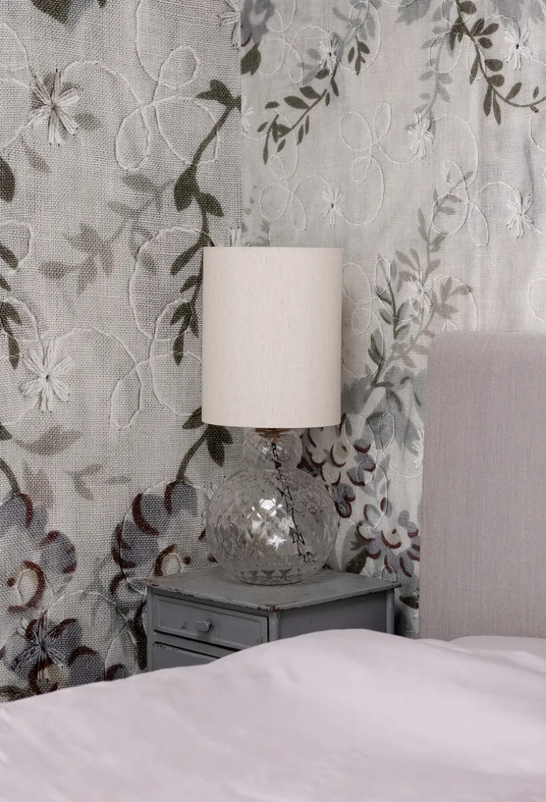 Lily Table Lamp - Clear Harlequin