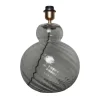 Lily Table Lamp - Grey Swirl