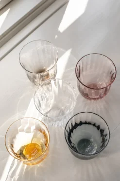 Lina Drinking Glass - Saffron