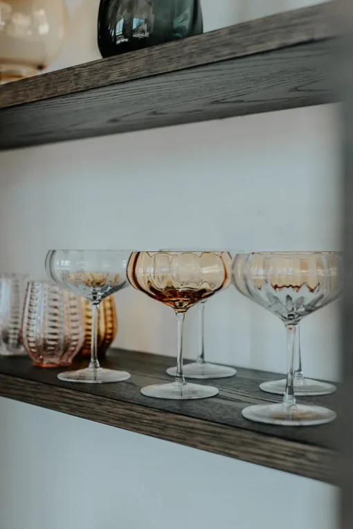 Meadow Stemware - Amber Cocktail glass
