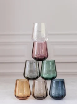 Meadow Stemware - Amber Drinking glass