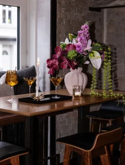 Meadow Stemware - Amber Martini glass