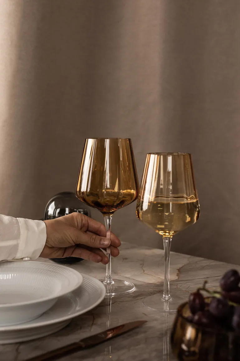 Meadow Stemware - Amber White wine
