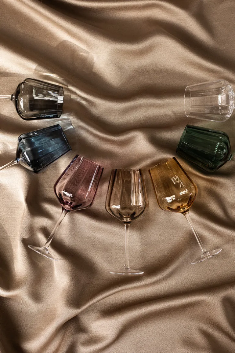 Meadow Stemware - Blue White wine