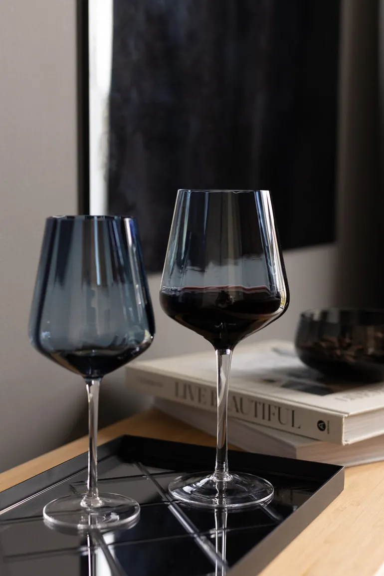 Meadow Stemware - Blue White wine