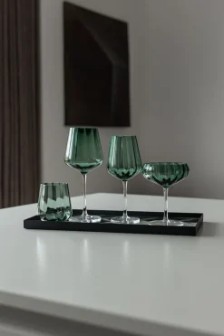 Meadow Stemware - Green Drinking glass