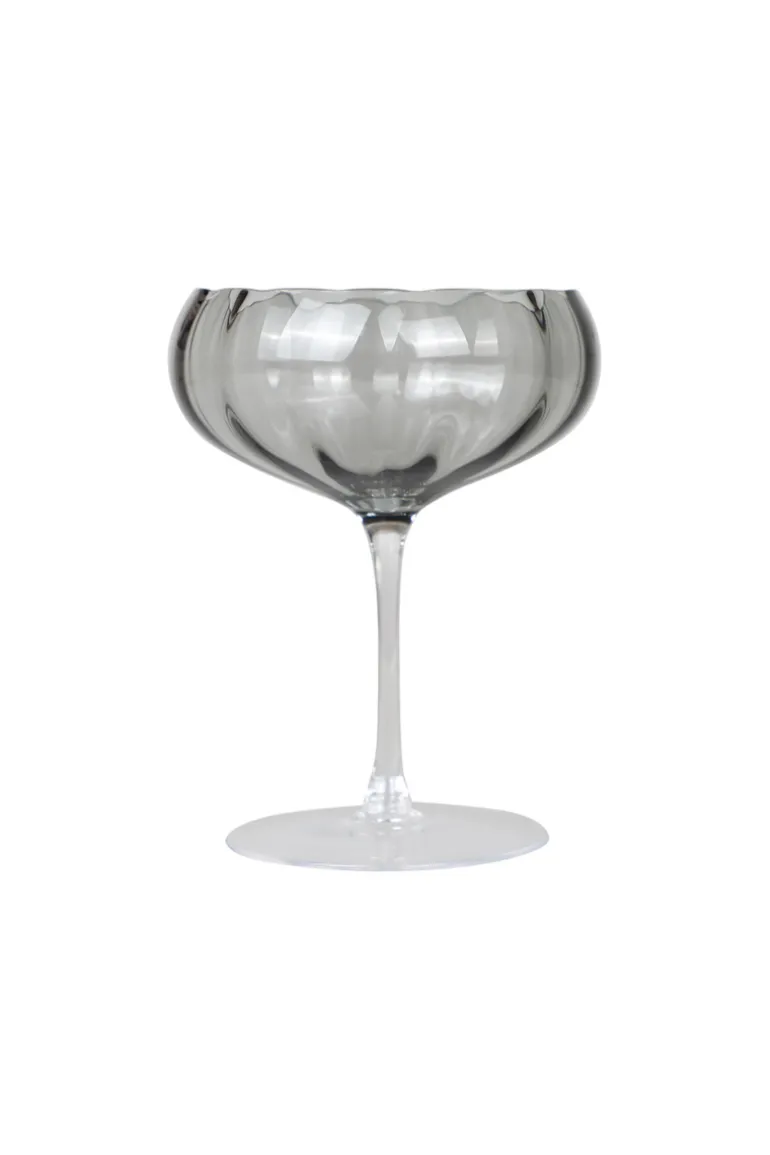 Meadow Stemware - Grey Cocktail glass