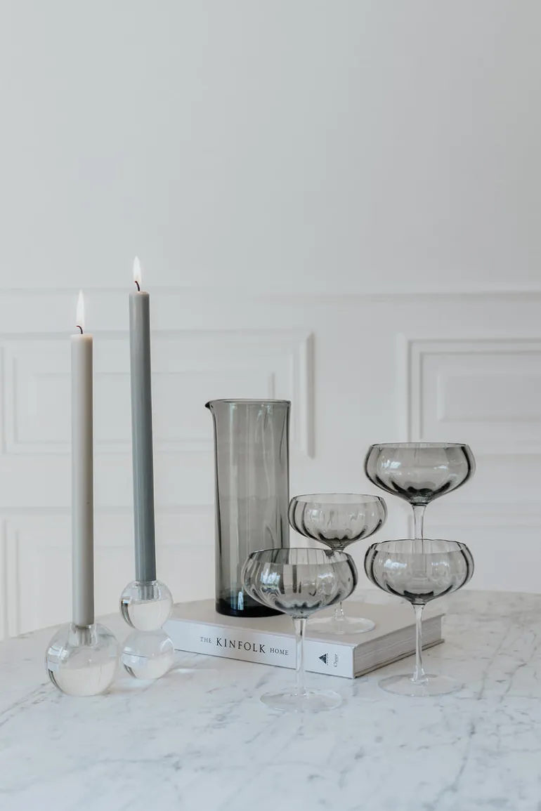 Meadow Stemware - Grey Cocktail glass