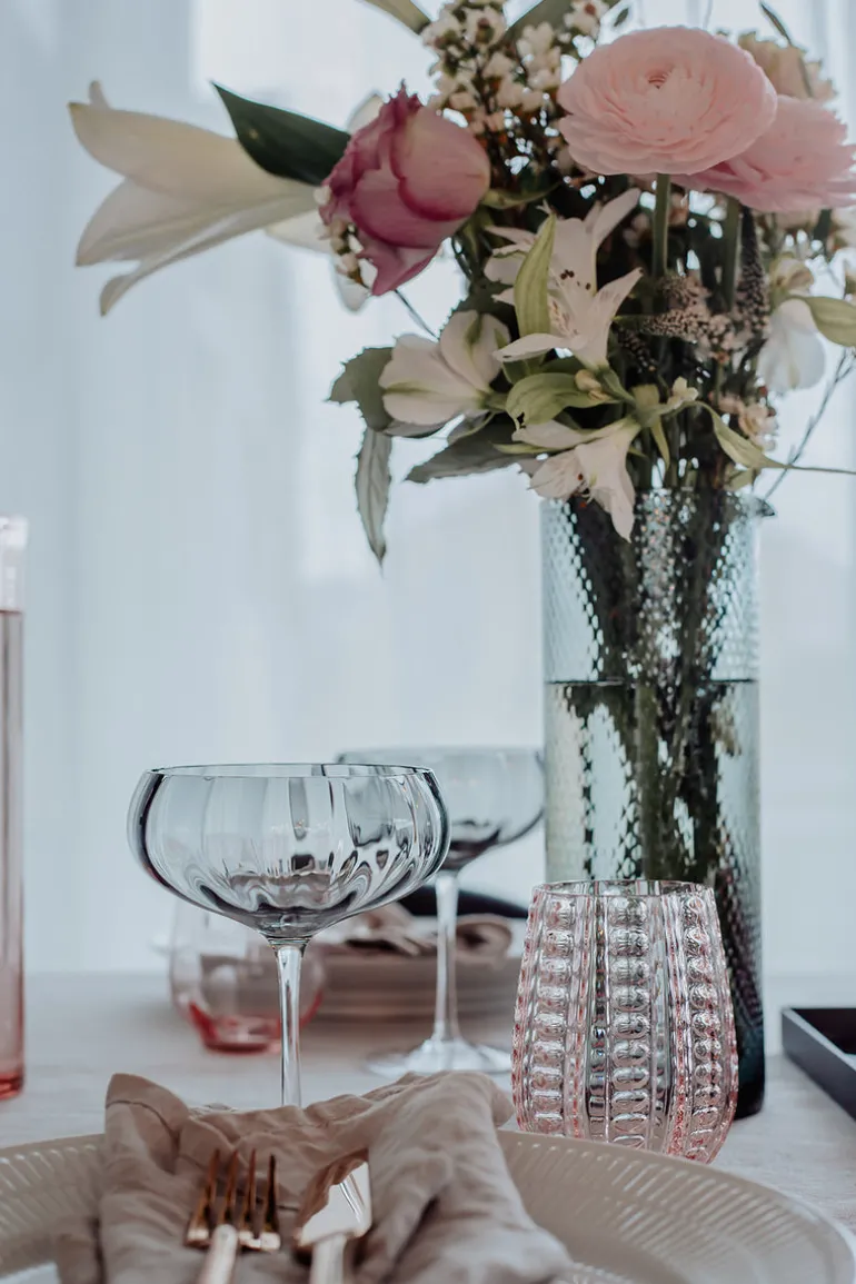 Meadow Stemware - Grey Cocktail glass