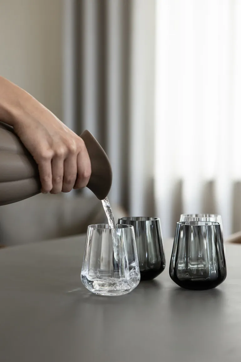 Meadow Stemware - Grey Drinking glass