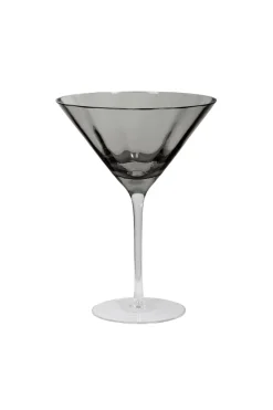 Meadow Stemware - Grey Martini glass
