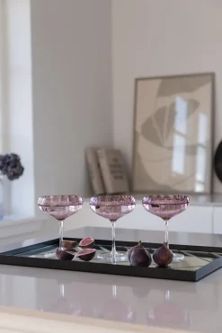Meadow Stemware - Plum Cocktail glass