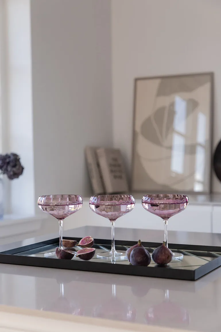 Meadow Stemware - Plum Cocktail glass