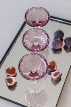 Meadow Stemware - Plum Cocktail glass
