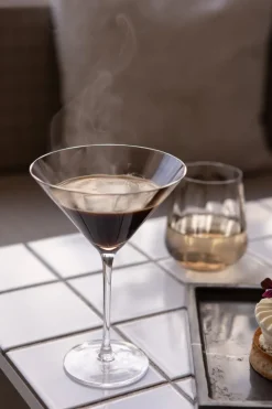 Meadow Stemware - Topaz Martini glass