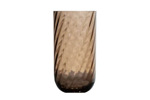 Meadow Swirl Cylinder Vase - Topaz Medium